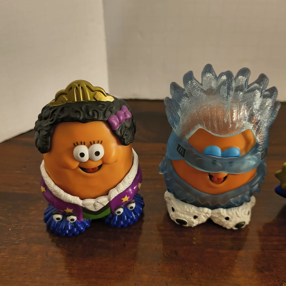 McDonald’s Happy Meal Potato Head Character Lot - Orange Figures - Picture 8 of 12